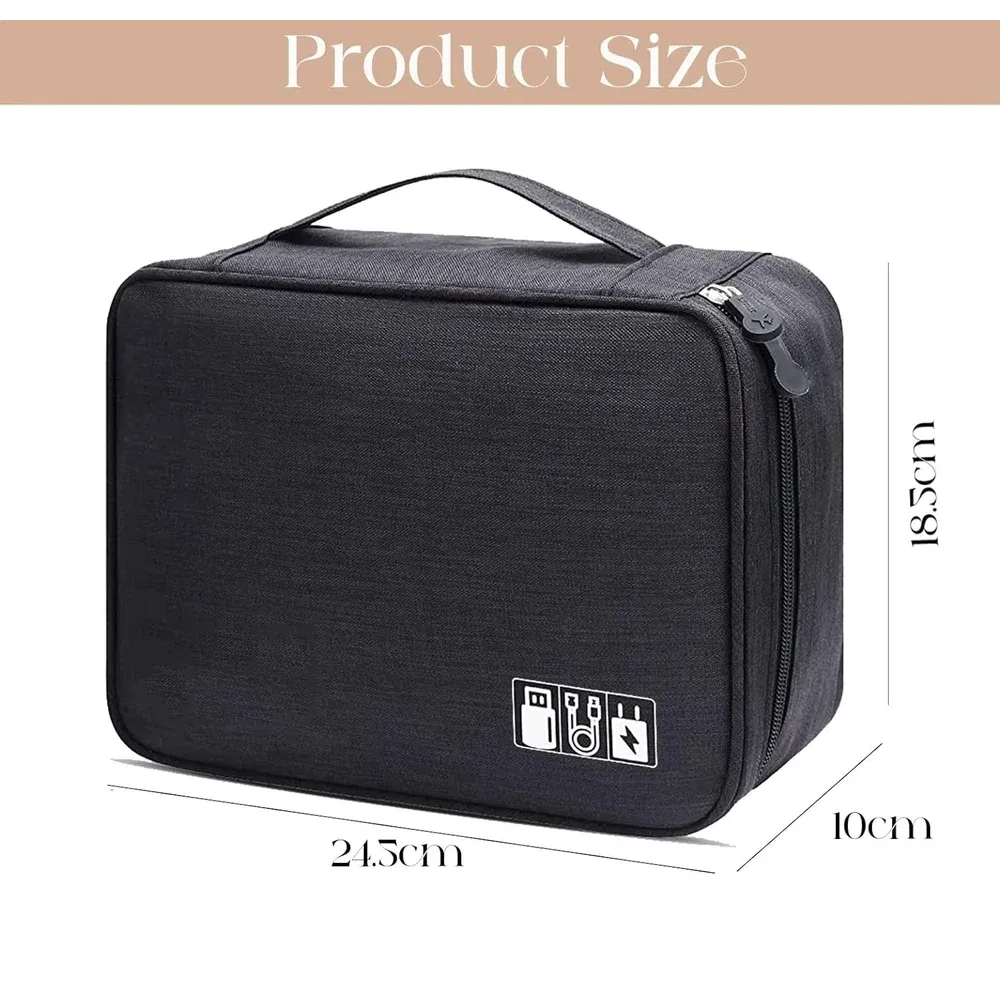 Travel Gadget Organizer Bag