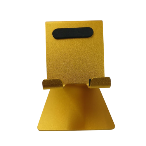 Gold Metal Mobile Stand