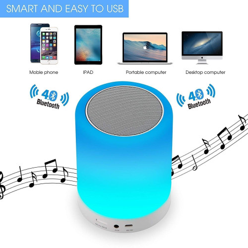 Led Touch Lamp Bluetooth Speaker
