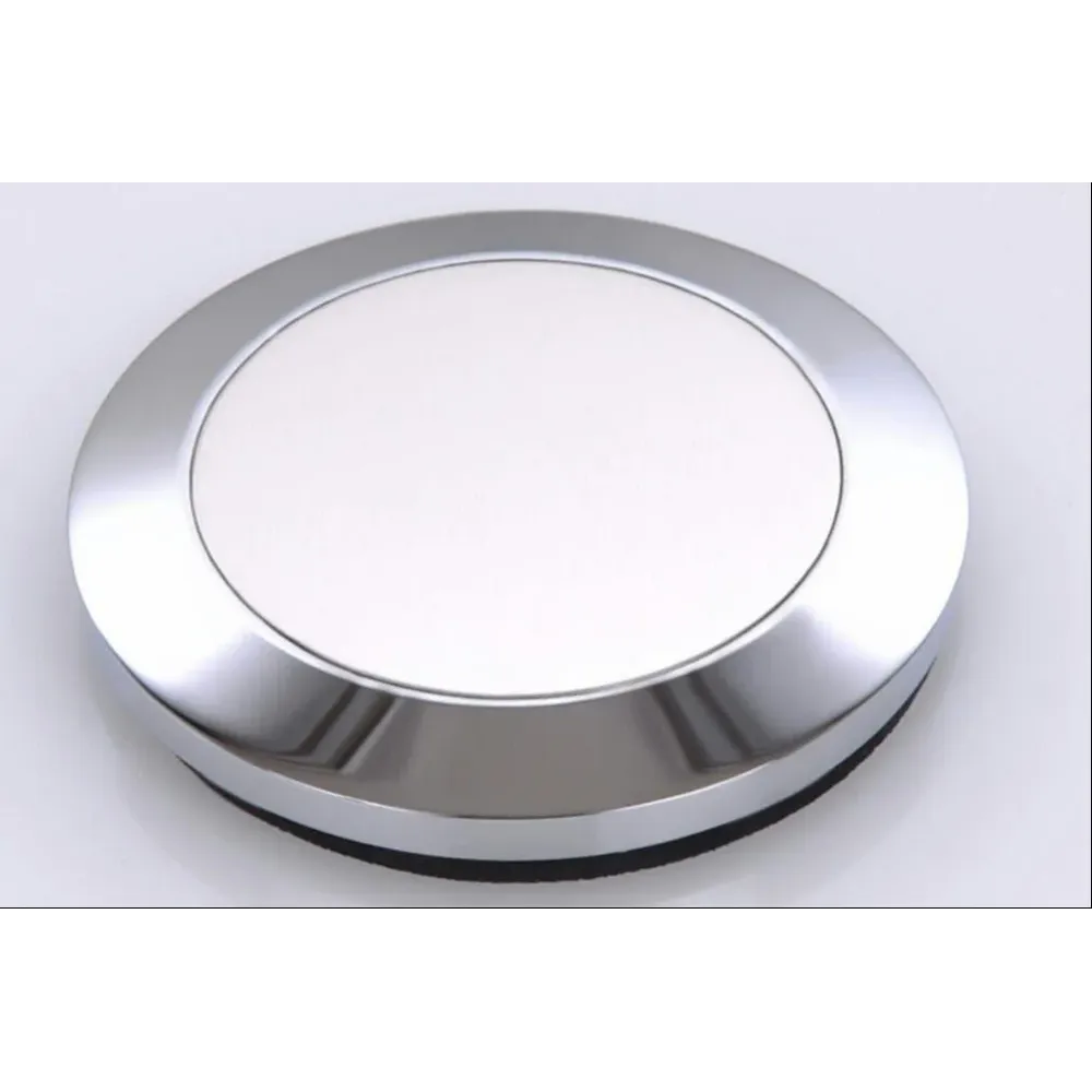 Round Metal Paper Weight_Silver & Gold