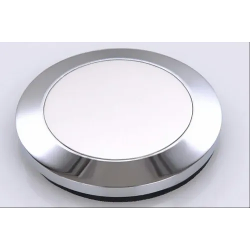 Round Metal Paper Weight_Silver & Gold