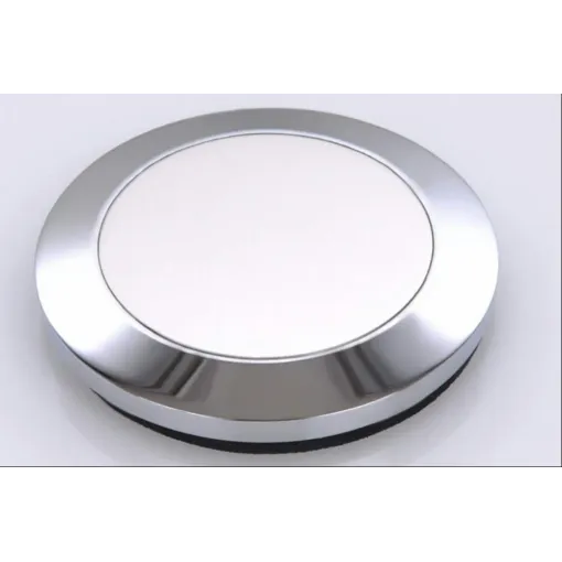 Round Metal Paper Weight_Silver & Gold