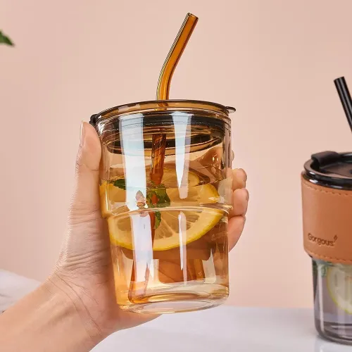 400ml Glass Coffee Mug