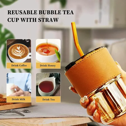 400ml Glass Coffee Mug