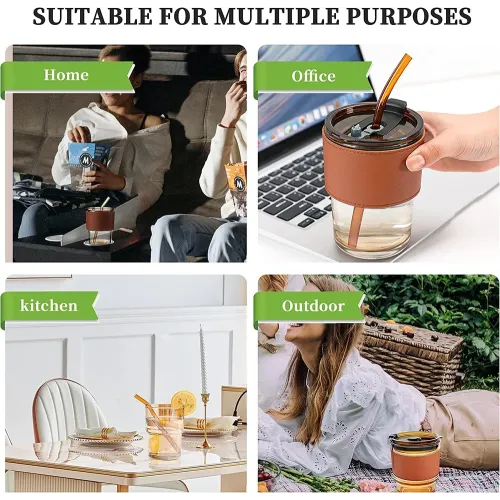 400ml Glass Coffee Mug
