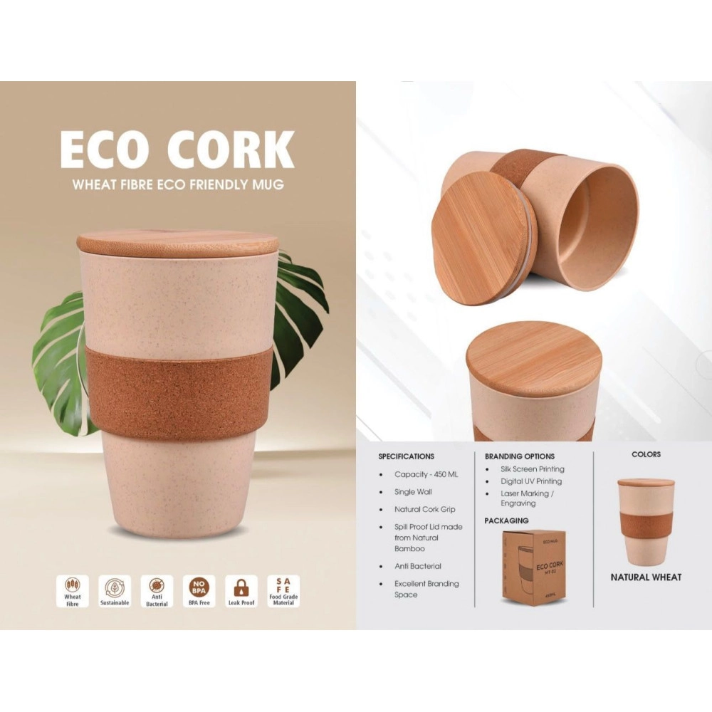 450ml Eco Friendly Cork Mug