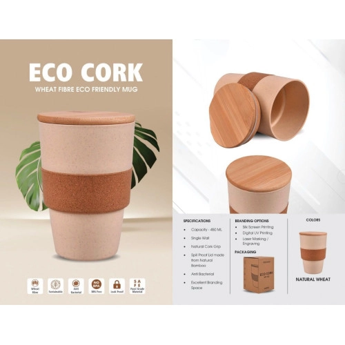 450ml Eco Friendly Cork Mug