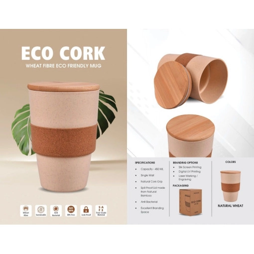 450ml Eco Friendly Cork Mug