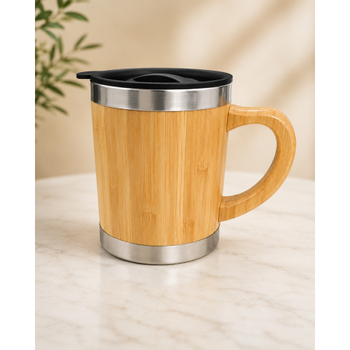 380ml Bamboo Coffee Mug