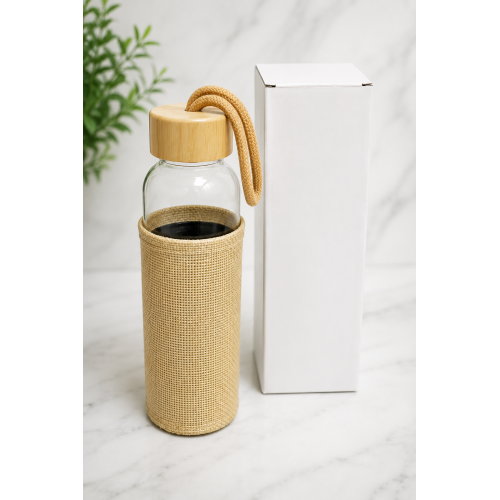 500ml Eco-Friendly Glass Water Bottle