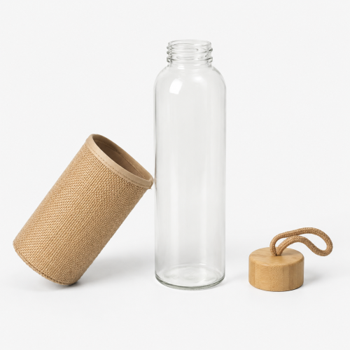 500ml Eco-Friendly Glass Water Bottle