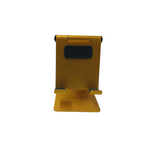 Foldable Gold Metal Mobile Stand