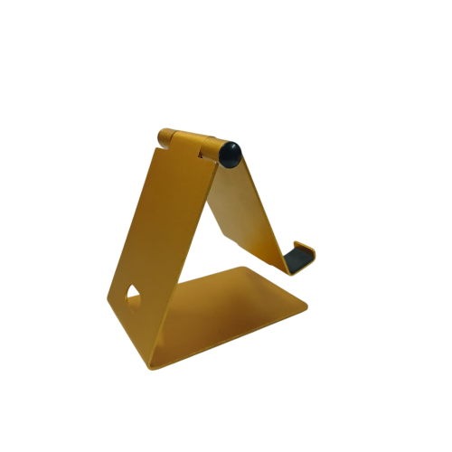 Foldable Gold Metal Mobile Stand