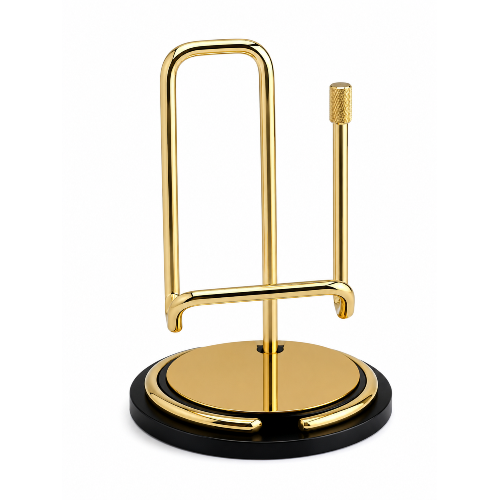 Gold Metal Mobile Stand