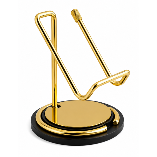 Gold Metal Mobile Stand
