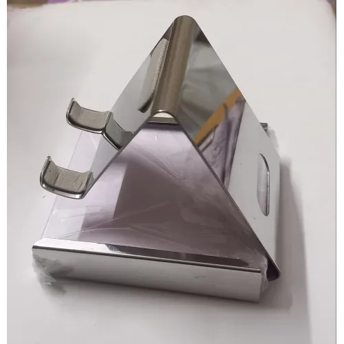 Stainless Steel Mobile Stand With Writing Pad Holder