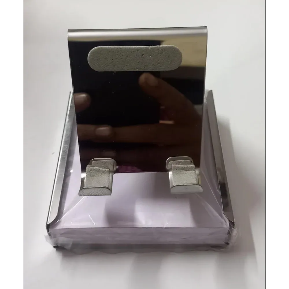 Stainless Steel Mobile Stand With Writing Pad Holder