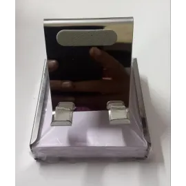 Stainless Steel Mobile Stand With Writing Pad Holder