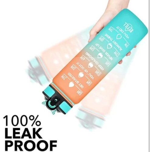1000ml Motivational Water Bottle