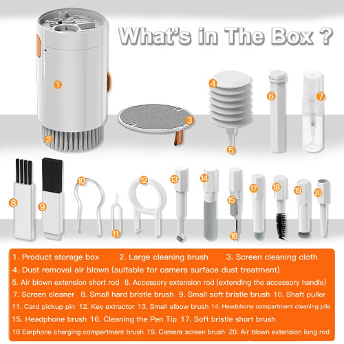 20-in-1 Multifunction Cleaning Kit