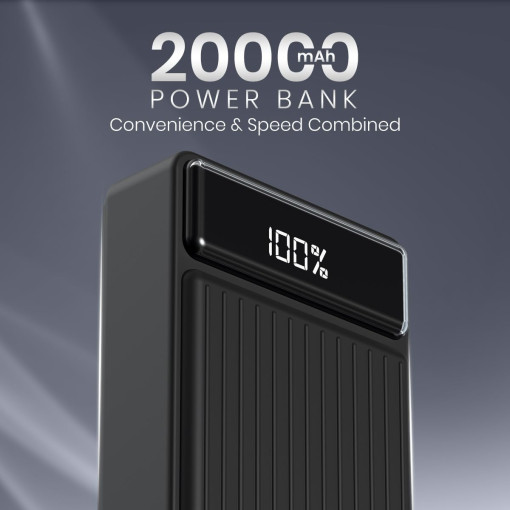 Portronics Luxcell Bind Mini 20k 20000mAh Powerbank 