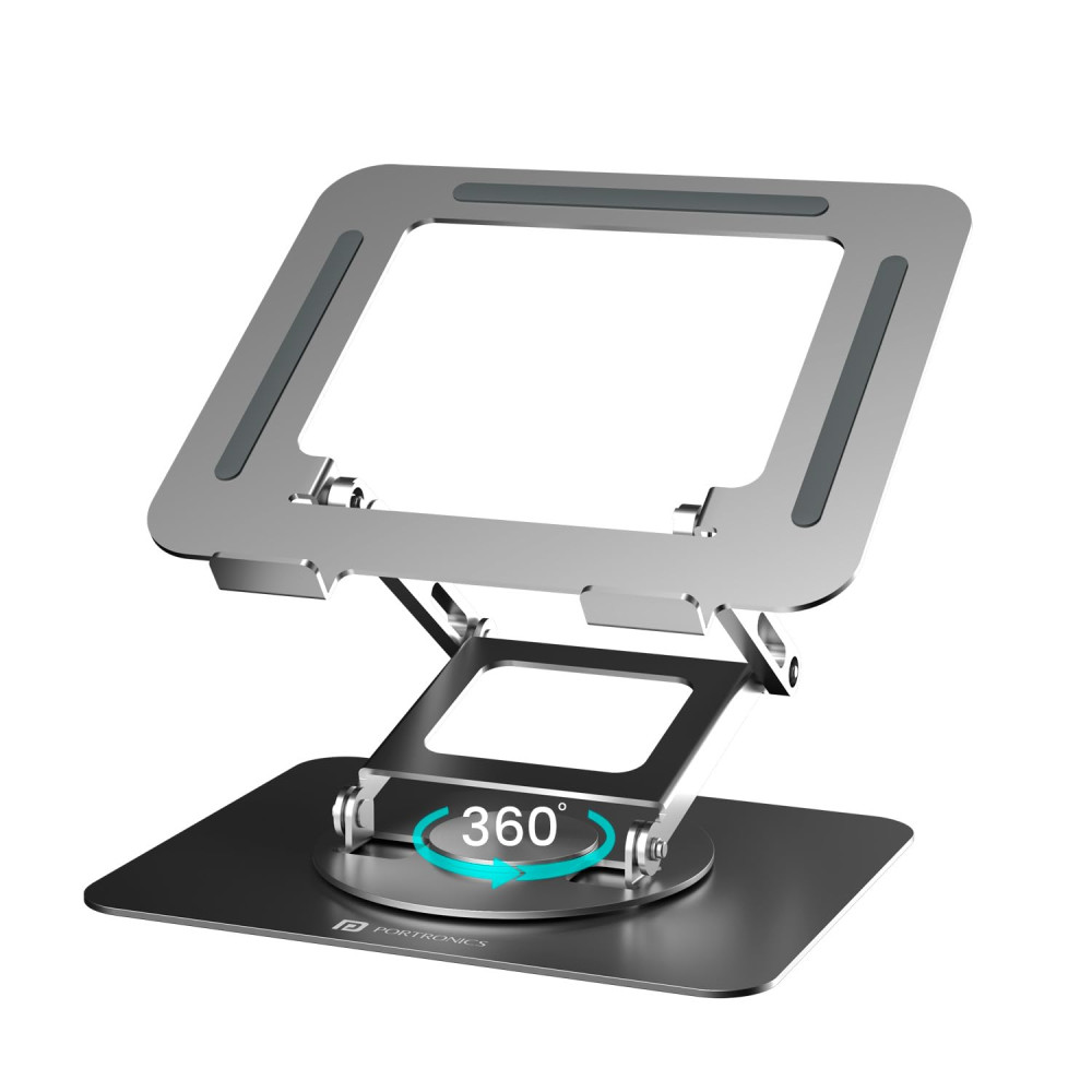 Portronics My Buddy K11 Pro Metal Laptop Stand 