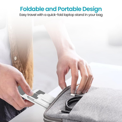Portronics My Buddy K Lite Foldable Laptop Stand