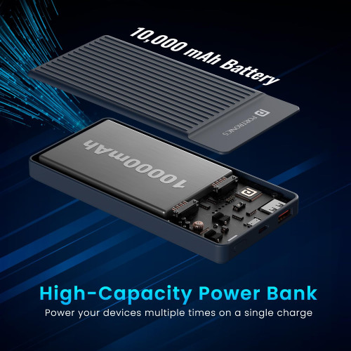 Portronics Luxcell B12 10,000mAh Ultra Slim Power Bank