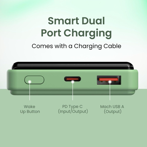 Portronics Luxcell B 10K 10000 mAh 22.5W Fast Charging Power Bank