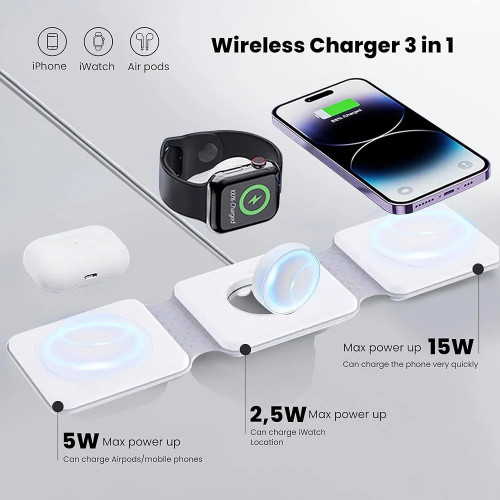 3 in 1 wireless Charger