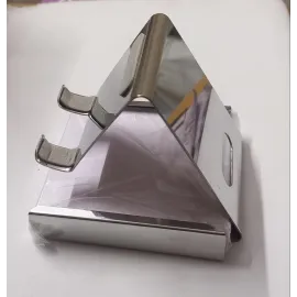 Stainless Steel Mobile Stand With Writing Pad Holder